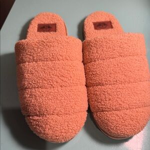 Dockers quilted micro-Sherpa slip on slippers women’s